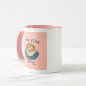 Ik Hou Van Latte Mok (Voorkant links)
