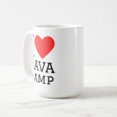 Ik hou van lavalamp koffiemok (Voorkant links)