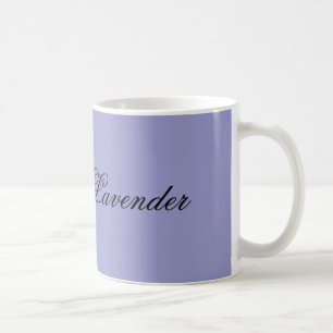 Ik hou van lavendel koffiemok