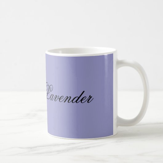Ik hou van lavendel koffiemok (Rechts)