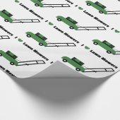 Ik hou van Lawn Mowers Cadeaupapier (Hoek)