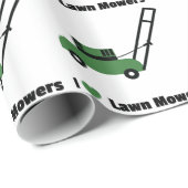 Ik hou van Lawn Mowers Cadeaupapier (Rol Hoek)