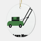 Ik hou van Lawn Mowers Keramisch Ornament (Links)