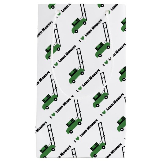 Ik hou van Lawn Mowers Klein Cadeauzakje (Voorkant)