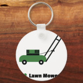 Ik hou van Lawn Mowers Sleutelhanger (Voorkant)
