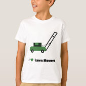 Ik hou van Lawn Mowers T-shirt (Voorkant)
