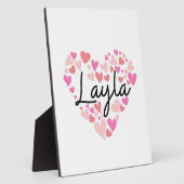 Ik hou van Layla Fotoplaat (Zijkant)