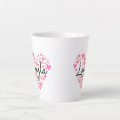 Ik hou van Layla Latte Mok (Voorkant)