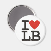 Ik hou van LB Magnet (Voorkant / Achterkant)