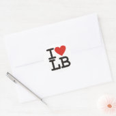 Ik hou van LB Sticker (Envelop)
