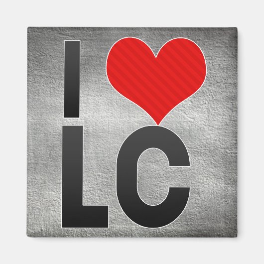 Ik hou van LC Magneet (Voorkant)