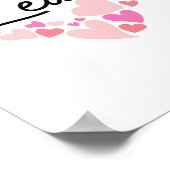 Ik hou van Leah Poster (Hoek)