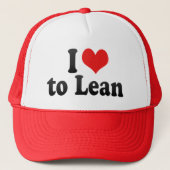 Ik hou van Lean Trucker Pet (Voorkant)