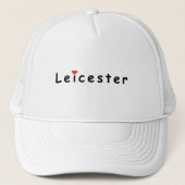 Ik hou van Leicester Trucker Pet (Voorkant)