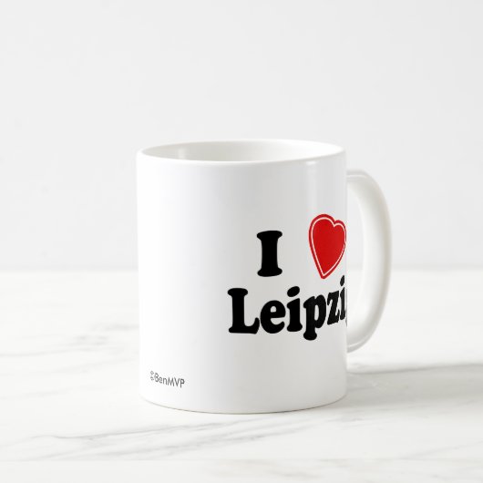 Ik hou van Leipzig Koffiemok (Voorkant rechts)