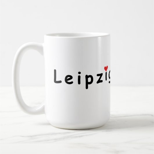 Ik hou van Leipzig Koffiemok (Links)