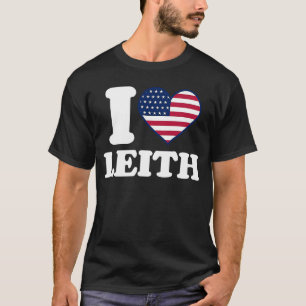 Ik hou van Leith I hart Leith T-shirt