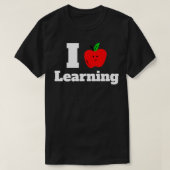Ik hou van leren 2 t-shirt (Design voorkant)