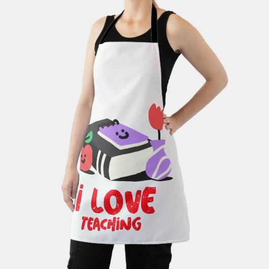Ik hou van lesgeven schort (Insitu)