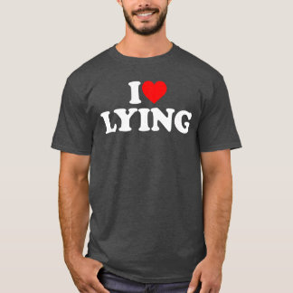 Ik hou van leugenachtige vriendinnen familie t-shirt