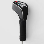 Ik hou van leuke joodse jongens joden Hebreeën Cha Golfheadcover (Schuin)