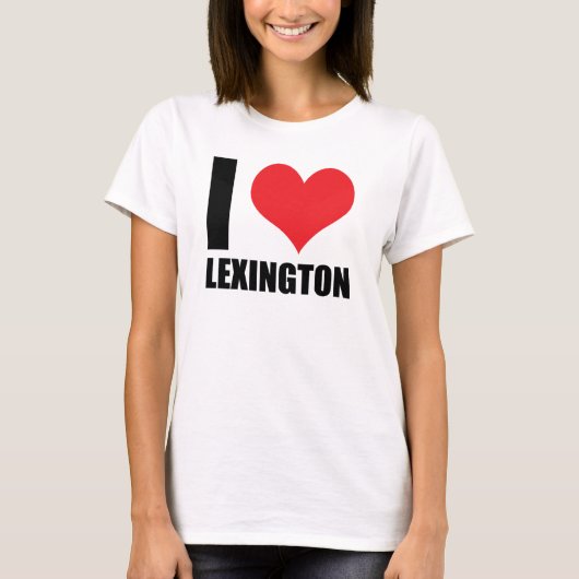 Ik hou van Lexington T-shirt (Voorkant)