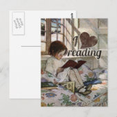 Ik hou van lezen briefkaart (Voorkant / Achterkant)