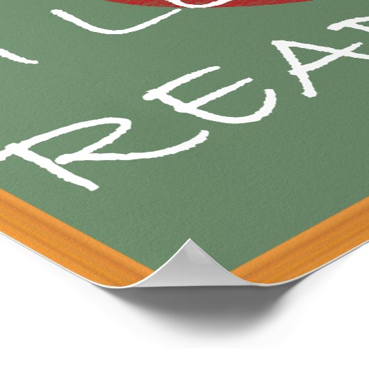 Ik hou van lezen poster (Hoek)