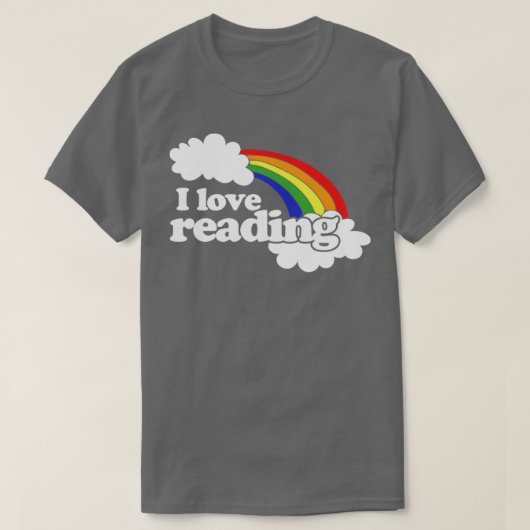 Ik hou van lezen t-shirt (Design voorkant)