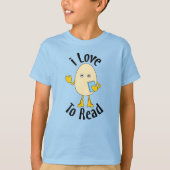 Ik hou van lezen t-shirt (Voorkant)