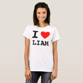 Ik Hou Van Liam T-Shirt (Voorkant volledig)