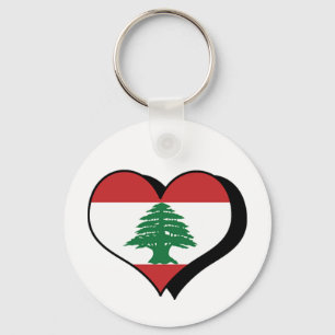 Ik hou van Libanon Sleutelhanger
