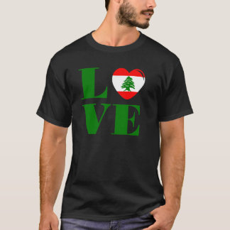 Ik hou van Libanon T-shirt