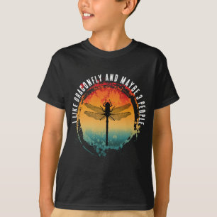 IK HOU VAN LIBELLE EN MISSCHIEN 3 MENSEN T-SHIRT