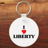Ik hou van Liberty Sleutelhanger (Voorkant)
