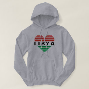 Ik hou van Libië, Libisch hart Hoodie