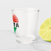 Ik hou van Libië, Libisch hart Shot Glas (Rechts)