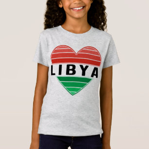 Ik hou van Libië, Libisch hart T-shirt