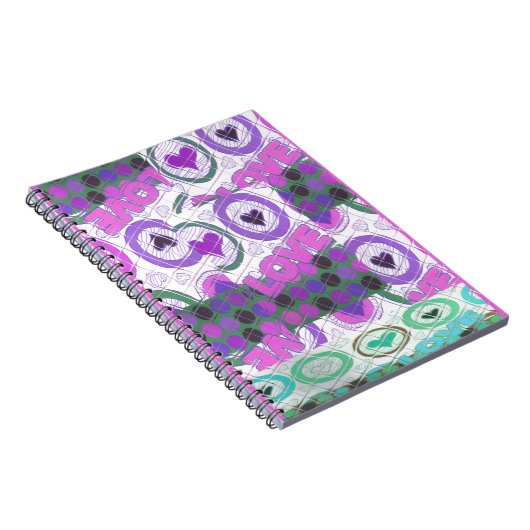 Ik hou van lief notitieboek (Rechterzijde)