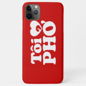 Ik hou van (Liefde) Pho (Tôi ❤ PHỞ) Vietnamese Taa Case-Mate iPhone Case (Achterkant)