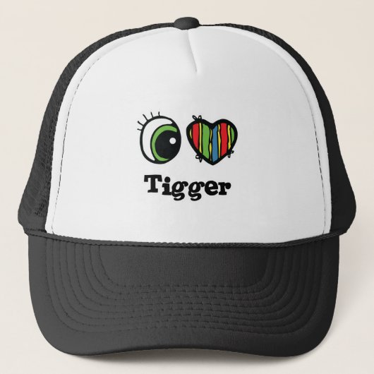 Ik hou van (Liefde) Tigger Trucker Pet (Voorkant)