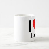 Ik hou van liegen koffiemok (Center)