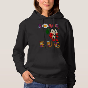 Ik hou van lieveheersbeestjes Entomologie meisje I Hoodie