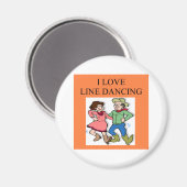 Ik hou van lijndansen magneet (Voorkant / Achterkant)