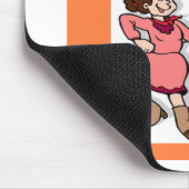 ik hou van lijndansen muismat (Hoek)