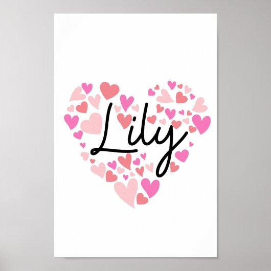 Ik hou van Lily Poster (Voorkant)
