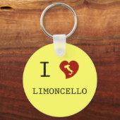Ik hou van Limoncello Sleutelhanger (Voorkant)