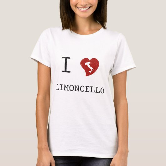 Ik hou van Limoncello T-shirt (Voorkant)
