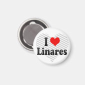 Ik hou van Linares, Spanje Magneet (Voorkant / Achterkant)