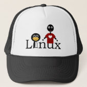 Ik hou van Linux Trucker Pet (Voorkant)